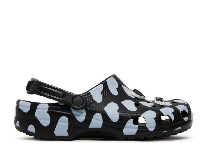 Awake NY x Classic Clog « La maison est là où se trouve le cœur – Noir »