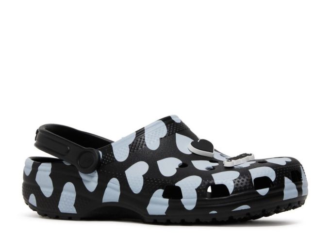 Awake NY x Classic Clog « La maison est là où se trouve le cœur – Noir »