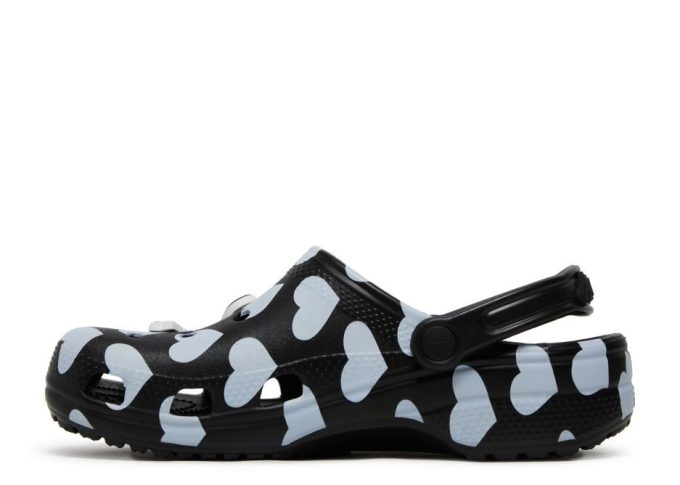 Awake NY x Classic Clog « La maison est là où se trouve le cœur – Noir »