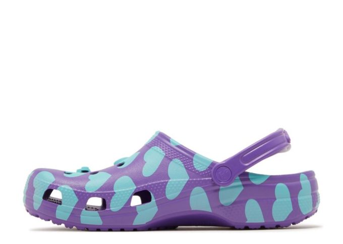 Awake NY x Classic Clog « La maison est là où se trouve le cœur – Violet »