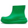 Bottes Crocs Classic Crush « Vertes » 207946-3E8