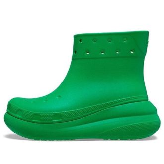 Bottes Crocs Classic Crush « Vertes » 207946-3E8