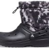 Bottes Crocs Classic Lined Neo Puff Tie Dye « Noir et blanc » 207328-001