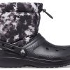 Bottes Crocs Classic Lined Neo Puff Tie Dye « Noir et blanc » 207328-001