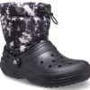 Bottes Crocs Classic Lined Neo Puff Tie Dye « Noir et blanc » 207328-001