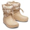 Bottes Crocs Classic Neo Puff Luxe (femmes) « Beige Blanc » 207312-2E9