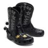Bottes de cowboy classiques Crocs « Noir » 208695-001