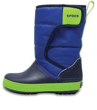 Bottes de neige Crocs (GS) LodgePoint « Bleu royal » 204660-4HD