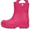 Bottes de pluie Crocs (GS) Candy Pink Handle It « Rose » 12803-6X0