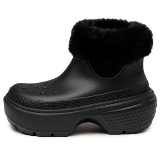 Bottes doublées Crocs Stomp « Noir » 208718-001