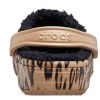Chaussons Crocs Baya doublés à imprimé léopard 205975-98R