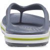 Chaussons Crocs Bayaband Flip antidérapants et résistants à l&rsquo;usure, style décontracté, gris-vert, « Gris-vert » 205393-0A3