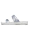 Chaussons Crocs Classic Casual Fashion unisexes argentés 207769-90H