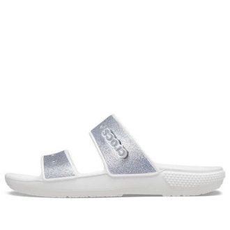 Chaussons Crocs Classic Casual Fashion unisexes argentés 207769-90H