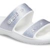 Chaussons Crocs Classic Casual Fashion unisexes argentés 207769-90H