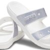 Chaussons Crocs Classic Casual Fashion unisexes argentés 207769-90H