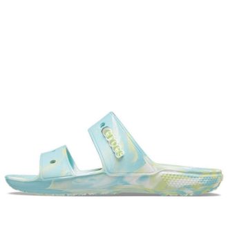 Chaussons Crocs Classic Casual Fashion unisexes bleu-vert « Bleu-vert » 207701-4SU