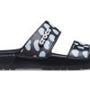 Chaussons Crocs Classic Casual Fashion unisexes noirs et bleus 207680-066