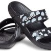 Chaussons Crocs Classic Casual Fashion unisexes noirs et bleus 207680-066