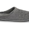 Chaussons Crocs Classic Casual, épais et chauds, unisexes, gris 203600-00Q