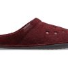 Chaussons Crocs Classic Casual Thick Stay Warm unisexes rouge vin 203600-60U