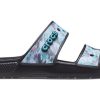 Chaussons Crocs Classic Casual unisexes bleus et noirs 207283-988