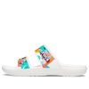 Chaussons Crocs Classic Clog Cozy unisexes blancs multicolores « Blanc » 207856-94S