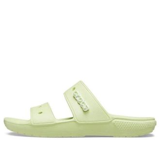 Chaussons Crocs Classic Clog Cozy unisexes gris-vert 206761-335