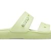 Chaussons Crocs Classic Clog Cozy unisexes gris-vert 206761-335