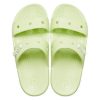 Chaussons Crocs Classic Clog Cozy unisexes gris-vert 206761-335