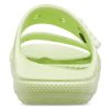 Chaussons Crocs Classic Clog Cozy unisexes gris-vert 206761-335