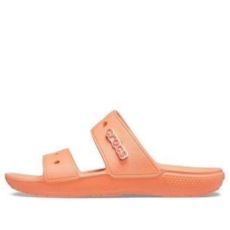 Chaussons Crocs Classic Clog Cozy unisexes rouges 206761-83E