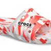 Chaussons Crocs Classic Clog Marble Beach unisexes rouges et blancs « Rouge et blanc » 206879-884 Chaussons Crocs Classic Clog Marble Beach unisexes rouges et blancs « Rouge et blanc » 206879-884