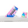 Chaussons Crocs Classic colorés unisexes blancs et roses « Blanc Rose » 207771-102 Chaussons Crocs Classic colorés unisexes blancs et roses « Blanc Rose » 207771-102