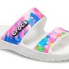 Chaussons Crocs Classic colorés unisexes blancs et roses « Blanc Rose » 207771-102 Chaussons Crocs Classic colorés unisexes blancs et roses « Blanc Rose » 207771-102