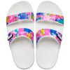 Chaussons Crocs Classic colorés unisexes blancs et roses « Blanc Rose » 207771-102 Chaussons Crocs Classic colorés unisexes blancs et roses « Blanc Rose » 207771-102
