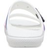 Chaussons Crocs Classic colorés unisexes blancs et roses « Blanc Rose » 207771-102 Chaussons Crocs Classic colorés unisexes blancs et roses « Blanc Rose » 207771-102