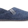 Chaussons Crocs Classic Slipper à semelle souple unisexes bleus 205837-459
