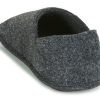 Chaussons Crocs Classic Slipper à semelle souple unisexes noirs 205837-060