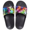 Chaussons Crocs colorés et décontractés unisexes, multicolores et noirs, 207557-0C4