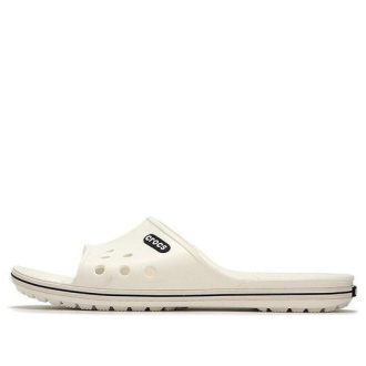 Chaussons Crocs Fashion Casual blancs « Blanc Noir » 204108-103