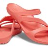 Chaussons Crocs (femmes) orange rouge 206756-6SL
