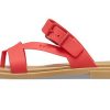 Chaussons décontractés Crocs (femmes) rouge flamme 206108-8C1