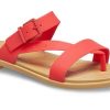 Chaussons décontractés Crocs (femmes) rouge flamme 206108-8C1