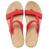 Chaussons décontractés Crocs (femmes) rouge flamme 206108-8C1