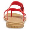 Chaussons décontractés Crocs (femmes) rouge flamme 206108-8C1