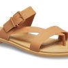 Chaussons décontractés dorés Crocs (femmes) 206108-277