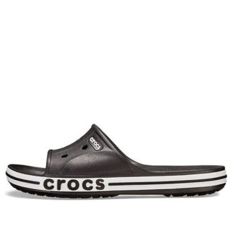 Chaussons décontractés noirs Crocs Bayaband Clog Hollow Out 205392-066