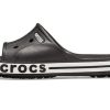 Chaussons décontractés noirs Crocs Bayaband Clog Hollow Out 205392-066