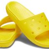 Chaussons de sport antidérapants Crocs Cozy unisexes jaunes 206121-7C1